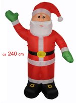 Opblaasbare kerstfiguren